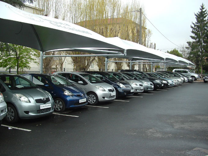 Le parc de voitures disponibles chez MF location
